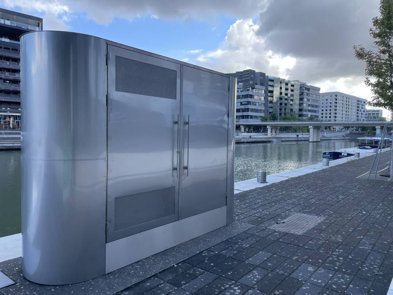 Protection et abris Inox Lyon Confluence Rhône-Alpes