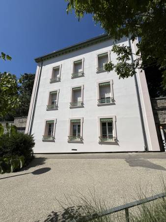 Façade Oullins Rhône alpes.