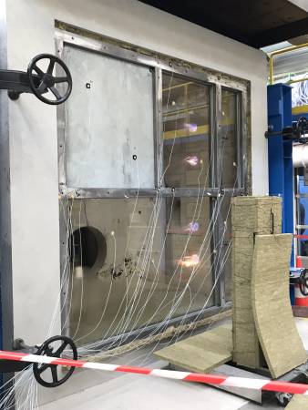 Essai coupe feu efectis