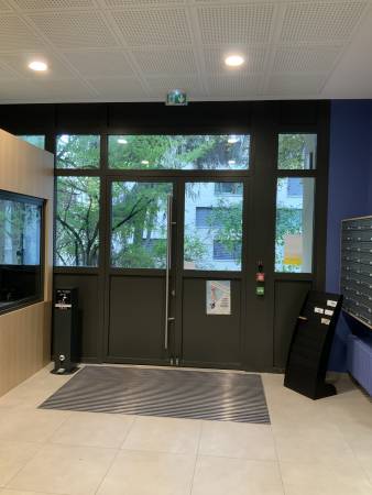 Hall d’entrées sécurisé avec contrôle d'accès à LYON